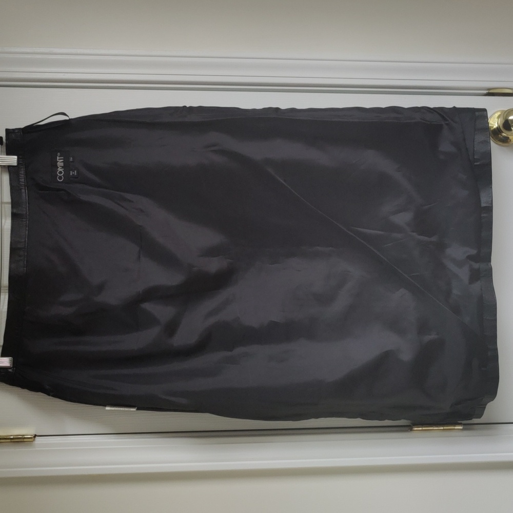 Comint Vintage Leather Midi Skirt - Picture 4 of 7